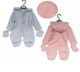 Baby Snowsuit/ Pramsuit with Toggles