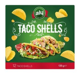 Aly Taco Shells 12 pcs