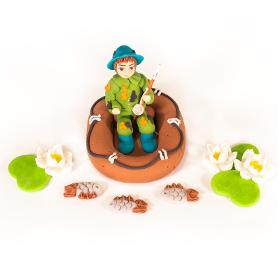 Set Of Confectionery Jewelry Fisherman