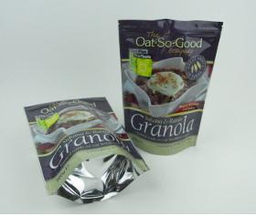 Foil mylar stand-up pouches with zipper