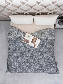 Muslin 4ply Jacquard Shawl Pattern Bedspread/Blanket