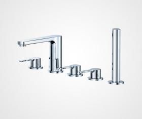 Triple handles bath/shower