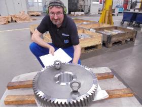 Machining as sub-contractor for tidal energy
