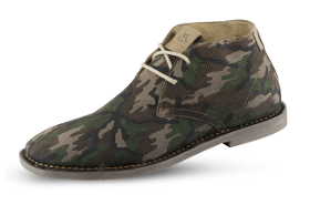 Men's camouflage shoes type chukka