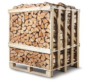 King Size Crate of Kiln Dried Birch