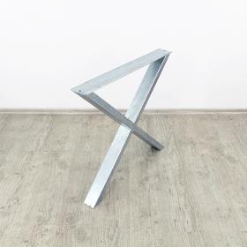 Hot dip galvanized X-shape steel legs for tables
