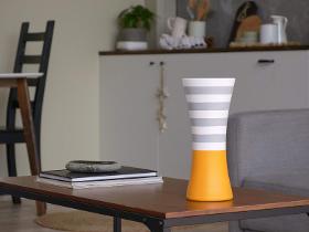 Handpainted Glass Vase for Flowers| Interior Design Home Room Decor | Table vase