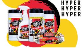 Hyper Heavy Duty Wet Wipes and Liquid Cleaners
