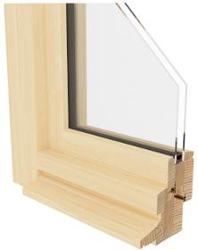 IV64 wooden windows