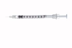 SOL-CARE™ Insulin Safety Syringe U-100 Insulin Only