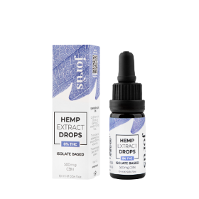 Hemp extract drops CBN 500 mg Isolate based 10 ml