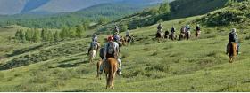 Mongolia horseback riding tour