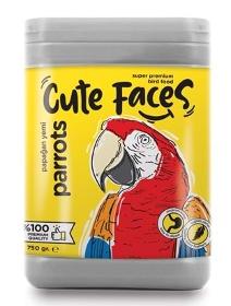 Cute Faces Parrot Food 750 GR.