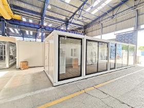 Glass Model Office Container 300cm x 800cm