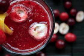 Pomegranate-cranberry fruit juice