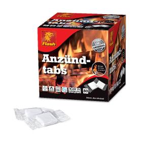 Firelighter paraffin-based tabs 80 pieces in a box