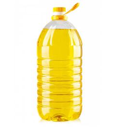 Refined sunflower oil of brand P in PET bottles 10L