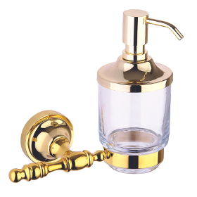 Istanbul Gold Glass Soap Dispenser