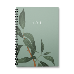 Erasable Notebook | Ring Binder A5 | New Designs Lovely Leafs / Rocksolid