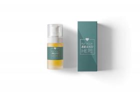 Face Serum, CBD and Hyaluronic Acid, White Label