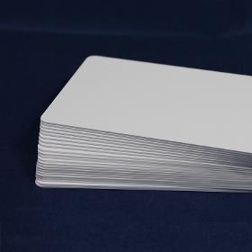 500 Pvc Cards, White