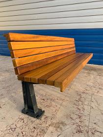 Bench With Backrest