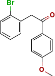 2-(2-Bromophenyl)-1-(4-methoxyphenyl)ethanone