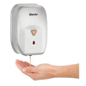 Soap dispenser with infrared sensor S1