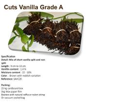 Madagascar vanilla extraction grade (Cuts)