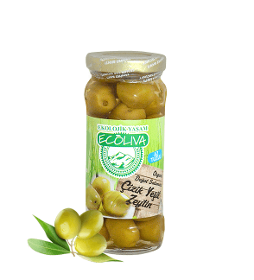 Organic Natural Slit Green Olives