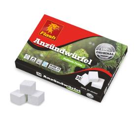 Firelighter paraffin-based ,,Spruce'' 32 cubes in a box