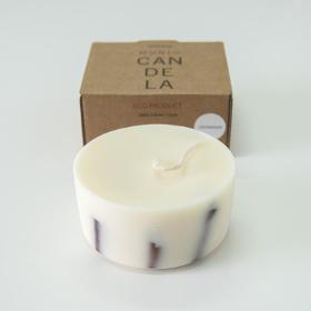 Cinnamon, Scented Soy Wax Candle "5 SENSES"