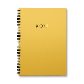 Erasable Notebook | Ring Binder A5 | New Designs Young Yellow / Rocksolid