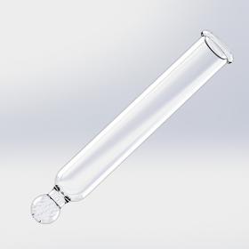 Glass Pipette for Droppers – Straight-Tip, 48mm Length 
