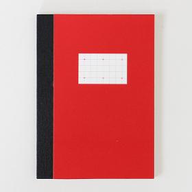 Notebook XS - Cross Grid 01-Red 