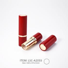 Cylinder aluminum chubby lipstick tube