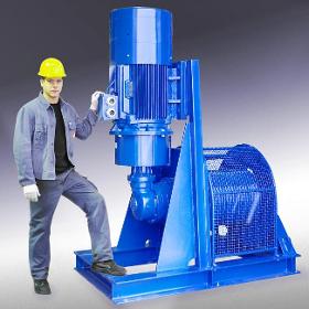 Industrial cable winches