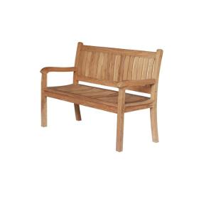 wooden garden bench teak 130x55x85 cm