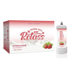 Rotass 0.52L 320g strawberry cream charger