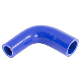 Silicone Reducer "blue" 90 °