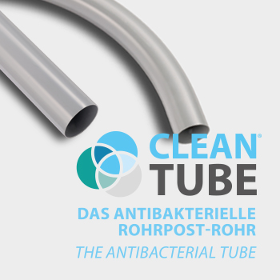 CLEAN TUBE - antibacterial bend