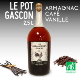 2.5L Gascon Pot – Spirit Drink: Armagnac – Coffee – Vanilla