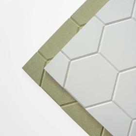 Small 3D Hexagon Effect Decorative MDF Wall Panels
