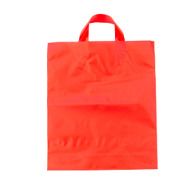 Plastic Bag Red Loop Bag