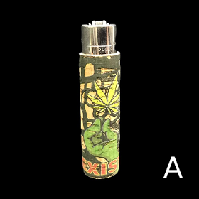 Clipper Lighter With Cork Pouch