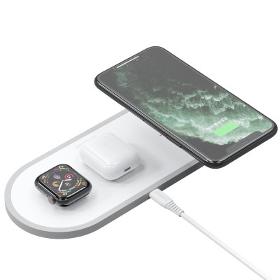Dudao 3in1 Qi wireless charger for phone / AirPods