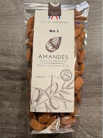 Shelled almonds