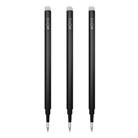PILOT Frixion Pen Refills | Set of 3 pieces Black / 0.7 (default)