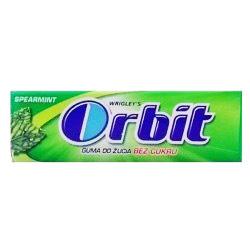 Orbit Spearmint, Sugar-free Chewing Gum, 14 G