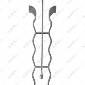 12077 - Hot Forged Baluster